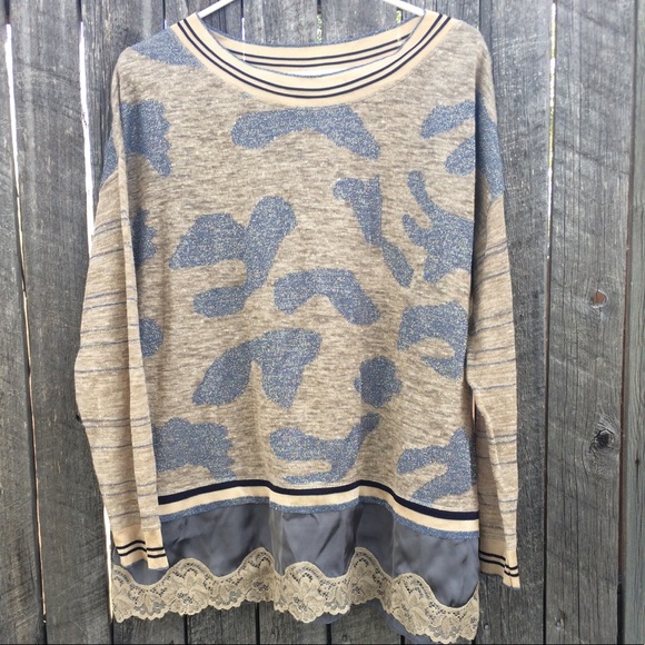 Italian Patterned Sweater - Picture 1 of 4
